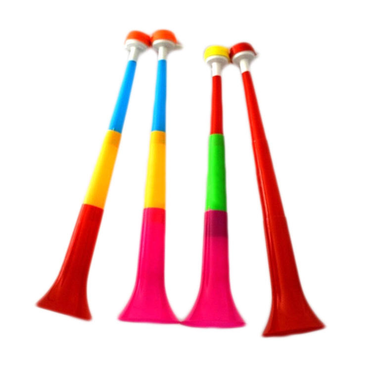 FUN FAN LINE - Pack 3 Trompettes Vuvuzela à Trois Corps | Klaxon Compact Et Démontable Pour Football, Fêtes Et Événements Sportifs | 98 DB Animation Enfants Et Adultes Facile à Transporter