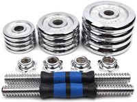 Ensemble d'haltères réglables en fonte avec plaques électrolytiques 10kg/15kg/20kg/30kg/50kg/55kg pour la gym à domicile
