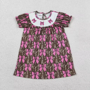 Vêtements de Boutique pour Enfants en Gros Printemps-Été : Tenues Brodées à Nœuds, Vêtements Smockés pour Enfants, Vêtements Camouflage pour Enfants - Product Image 2