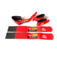 Courroie de fixation de ski Velcroes personnalisée avec logo personnalisé Bande de ski à boucle crochet alpin