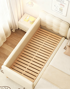 Letto Multifunzionale Estensibile Imbottito per Piccoli Appartamenti Arredamento Camera da Letto - Product Image 3