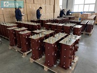 Interruptor de Corte Aislado por Gas SF6 CNKEEYA, 12kV 630A, 3 Polos, Acero y Cobre, Montaje RMU, 50Hz, Industrial