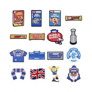 Nouveauté 2025 – Breloques personnalisées en PVC pour sabots, avec logo d'équipe de football, <span class=keywords><strong>basketball</strong></span>, soccer – Vente en gros - Product Image 5