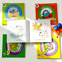 Livres de Dessin et d'Apprentissage d'Histoires Éducatifs Personnalisés pour Enfants, Reliure Piqure à Cheval, Impression sur Papier d'Art
