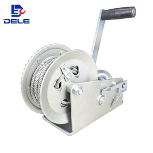 Verricello Manuale a Fune Metallica di Alta Qualità 1200LBS, Mini Verricello Portatile per Sollevamento, Verricello a Canna Portatile - Product Image 4