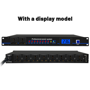 Secuenciador de Alimentación de Audio Profesional Inteligente con Puerto de Carga USB y Enchufes Universales para Rack de Estudio Profesional - Product Image 3