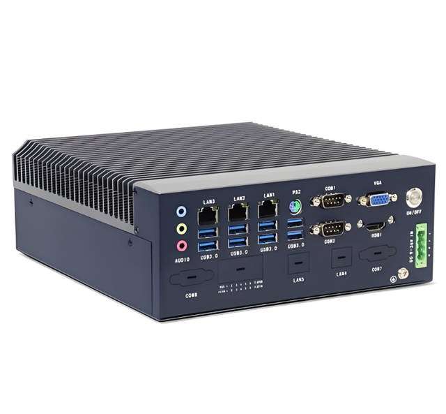 Advantech EPC-P3086 industrial computer, a 2U embedded fanless small industrial computer with Core 8th and 9th generations