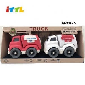 Motor de Bomberos de rueda gratis, venta al por mayor, para educación temprana - Product Image 1