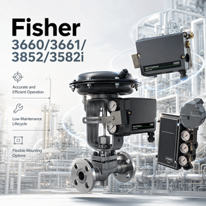 ตัวควบคุมตำแหน่งวาล์วแบบอิเล็กโทรนิวเมติก Emerson Fisher 3660/3661/3852/3582i ของแท้พร้อมส่ง - Product Image 1