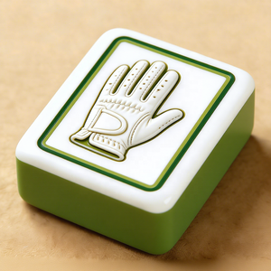 Fichas de Mahjong Americanas de Acrílico Verde con Diseño Temático de Golf, Personalizadas con Logotipo, de Lujo, para Deportes al Aire Libre y Entretenimiento - Product Image 3