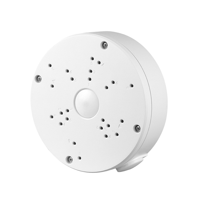 S-HB Aluminum Alloy Waterproof Junction Box Deep Base for Ceiling and Side Wall Mounting for CCTV IP Security Camera Dome Bullet