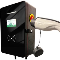 Chargeur de véhicule électrique à double pistolet Wallbox en gros 22KW-Station de charge EV 32A CCS Station de charge murale