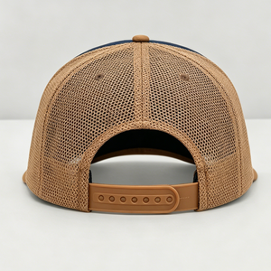 Casquette de baseball en maille ajustable de haute qualité 100 % coton avec <span class=keywords><strong>logo</strong></span> personnalisé brodé, 5 panneaux, style camionneur, pour le sport et les activités de plein air - Product Image 5