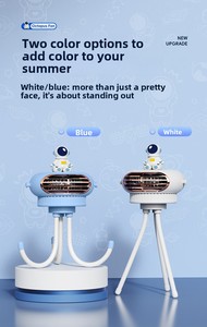Ventilador Flexible para Cochecito Octopus, Ventilador <span class=keywords><strong>Mini</strong></span> Recargable USB sin Aspas para Bebés, para Uso en Cochecitos Infantiles - Product Image 6