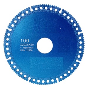 Pexmientas, tubo de acero de 100mm, piedra, hormigón, hierro, soldado al vacío, disco de corte de diamante multiusos, hoja de sierra, afilado - Product Image 2