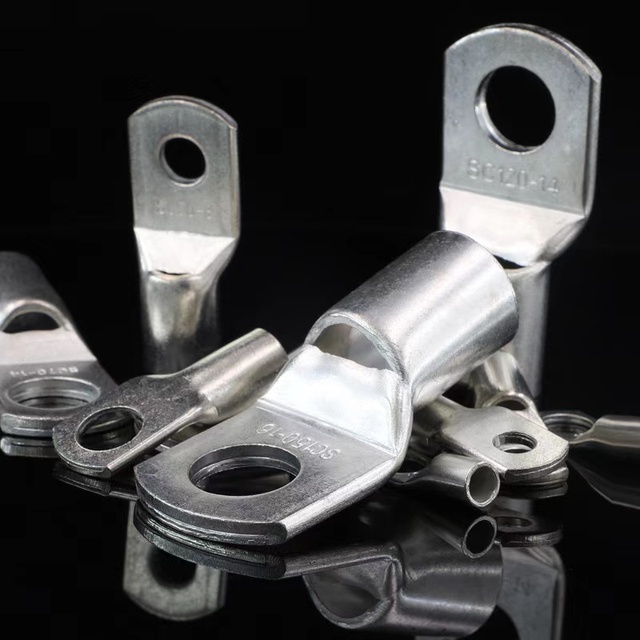 Sunpeace Tin Plated Copper Crimping Cable Lugs Terminal Connectors Good Electrical Conductivity -55-150 Temperature Range