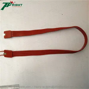12v-220v Silicone Rubber Pipeline Heating Tape Strip Heaters Heating Wire For Pipe Heating