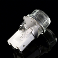 Douille de lampe encastrée E14 en céramique 15W/25W 220V pour four, base de lampe de remplacement pour usage domestique et commercial