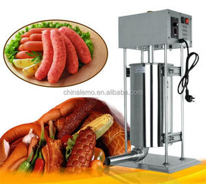 Máquina Eléctrica Vertical de Llenado de Salchichas, Totalmente Automática, de Acero Inoxidable 304, Comercial, 100 kg/h, Monofásica, 220V, Múltiple - Product Image 1