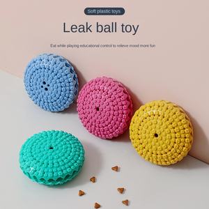 Juguetes Educativos de Silicona para Perros, Recipientes para Entrenamiento, Dispensadores de Comida, Frisbees Antiderrames para Perros Pequeños - Product Image 2