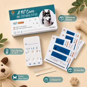 Kit de test rapide du groupe sanguin canin pour chiens – Diagnostic rapide du type sanguin - Product Image 1