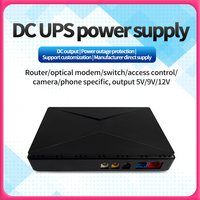 Yantena Mini 18W DC UPS 20000 Mah LiFePO4 routeur modem d'accès WiFi 10kva capacité 60Hz LCD pour un usage domestique en ligne POE15V 9V 12V 24V