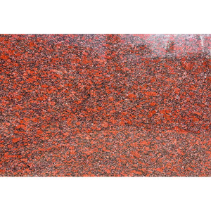 Mayoristas fantásticas losas de granito natural rojo Perla Rosa India para encimera escalera piso azulejo revestimiento decoración de pared - Product Image 2
