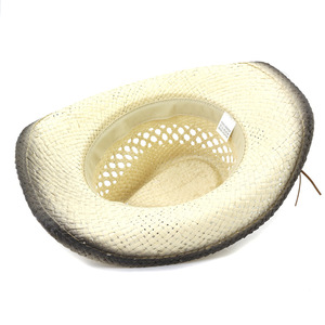 2022 nueva dama caliente viaje al aire libre protección solar playa vaquero sombreros de paja occidental <span class=keywords><strong>Rosa</strong></span> <span class=keywords><strong>sombrero</strong></span> de vaquera - Product Image 6