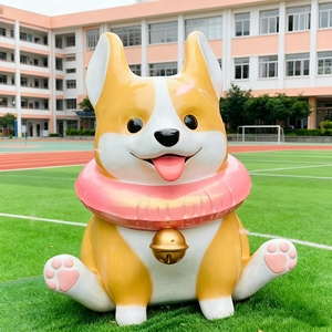 งานประติมากรรมเรซิ่นรูปเป็ดสั่งทำพิเศษ CS239 สำหรับตกแต่งห้างสรรพสินค้า สนามเด็กเล่น พื้นที่อยู่อาศัย จัดสวน และการตลาดงานอีเว้นท์ - Product Image 2