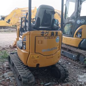 Miniexcavadora Usada para PC18, Excavadora de 1.8 Toneladas con Motor Diésel, Buen Rendimiento, Excavadora Japonesa de Construcción, Totalmente Hidráulica - Product Image 2