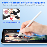 Uogic MFi Stylets en métal de 2e génération avec logo personnalisé Crayon inclinable pour une grande compatibilité avec Apple iPad Pro
