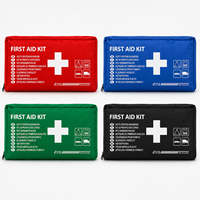Trousse de premiers soins compacte et étanche DIN13164 FK006, sac médical de survie d'urgence automobile