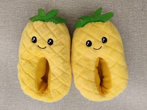 Lindos Pantuflas <span class=keywords><strong>de</strong></span> Piña <span class=keywords><strong>de</strong></span> Felpa Suave con Forro <span class=keywords><strong>de</strong></span> Algodón para Mujer, Cálidas para Invierno, Masajeadoras <span class=keywords><strong>de</strong></span> Pies, para Interiores - Product Image 4