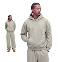 Sweat à capuche épais pour homme 360 GSM, coupe oversize, effet délavé vintage, style streetwear américain, logo personnalisé, vente en gros OEM