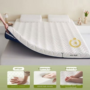 Surmatelas Épais et Doux pour Dortoir Scolaire - Surmatelas en Fibre <span class=keywords><strong>de</strong></span> Polyester Écologique et Durable, Taille Simple - Product Image 2
