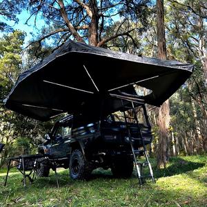 Outdoor Camping Large Roof 270 Degree Awning Free Rooftop <b>Tent</b> Standing Toldo Para Automovil <b>Car</b> Side Freestanding 270 Awning - Product Image 2