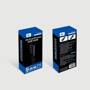 Accessoire d'extension de hub USB <span class=keywords><strong>4</strong></span>-en-<span class=keywords><strong>1</strong></span> haute vitesse en gros pour PS5 <span class=keywords><strong>Pro</strong></span> et <span class=keywords><strong>PlayStation</strong></span> 5 Slim/<span class=keywords><strong>Pro</strong></span> Console USB haute vitesse <span class=keywords><strong>4</strong></span> ports - Product Image 6