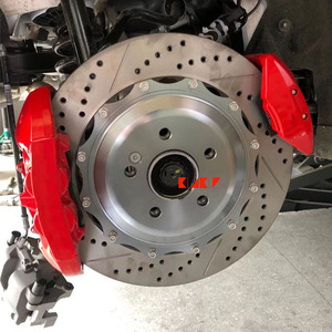 Sistema de Frenos de Diseño KLAKLE <span class=keywords><strong>NMG</strong></span>, Juego de 4 Pinzas de Freno Traseras Dobles para Mustang S550 2.3L 2019 - Product Image 5