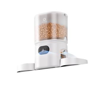 Dudupet <b>Triple</b> Camera Automatic Pet Feeder With Timer Dual Bowls Rechargeable <b>Battery</b> App Control For Dogs And Cats - Product Image 4