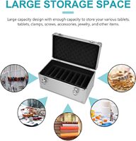 Flight Case à roulettes personnalisable avec chariot télescopique 44x22x30cm Support de voyage OEM & ODM pris en charge