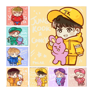 Venta caliente Carton Boy Star Diy pintura por número <span class=keywords><strong>para</strong></span> niños Kit de arte niños niñas estudiantes 20x20cm con marco <span class=keywords><strong>anime</strong></span> Boy Star - Product Image 2
