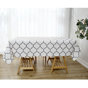 Marok kanis che einfache Buffet Tischdecke Bedruckte Farm Tischdecke Öl dicht Wasch frei Polyester Tisch matte Stoff - Product Image 3