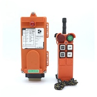 Commutateur de télécommande radio pour grue, étanche, 315 MHz, protection IP65, 80 canaux, portée 100 m, RC 12 V