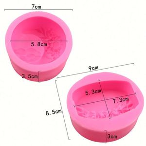 Moule en silicone 3D pour dentelle de sucre, forme fleur et lune, pour bonbons, savon, fondant, queue de sirène, OEM/ODM - Product Image 2