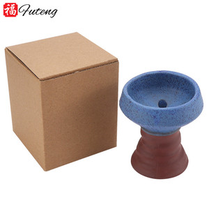 Futeng tigela de cerâmica única, narguil, tigela de carvão - Product Image 4