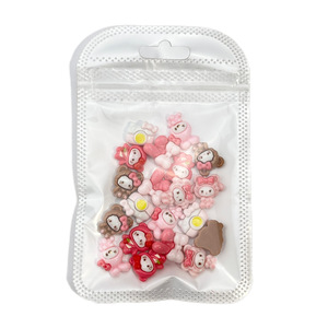 Accessori per Unghie a Forma di Orsetto Cartoon, Decorazioni Tridimensionali Carine a Forma di Coniglio, Fotocamera, Fiocco e Orecchie, Accessori in Resina Fai-da-Te per Unghie - Product Image 5