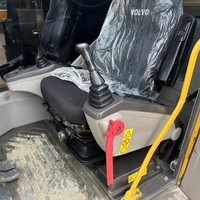 Excavateur d'origine suédoise Volvo EC480DL 48 tonnes utilisé en stock hydraulique haute puissance chenilles durables prêtes pour les travaux de grande carrière