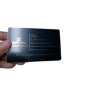 Barato 0,45mm de espesor sublimación en blanco aluminio Metal tarjetas de visita en blanco con logotipo grabado - Product Image 5