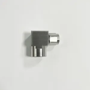 Edelstahl 90-Grad-Winkelverschraubung Innengewinde Rohr verschraubungen Außengewinde-Steck verbinder Push-Lock-Anschluss