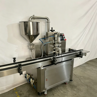 Machine de remplissage automatique à pompe à engrenages servo à tête unique pour bouteilles, jus, miel, shampoing, huile, cosmétiques, avec moteur électrique et PLC